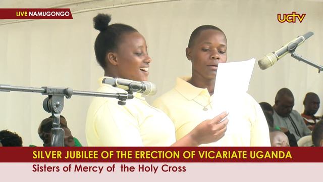 LIVE: Silver Jubilee of the Vicariate Erection in Uganda and Profession of Vows | 15th February 202 смотреть онлайн