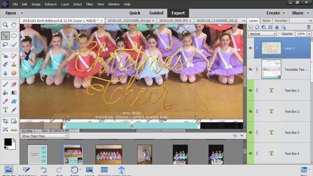 How to Use Click or Drag Templates in Photoshop Elements смотреть онлайн
