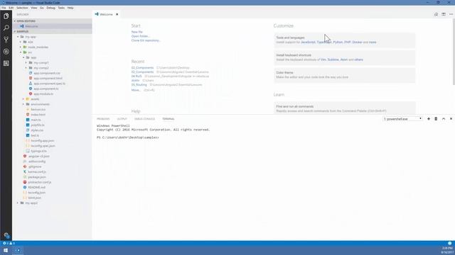 Angular CLI. Урок 3. Генерация кода по шаблонам смотреть онлайн