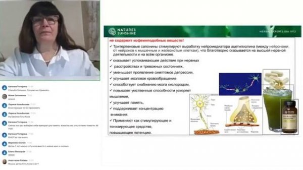 Готу Кола НСП благотворно влияет на когнитивные функции человека