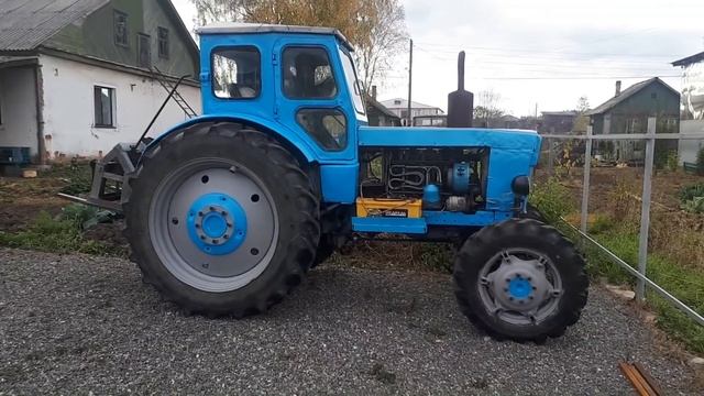 Покраска и первые испытания Трактора Т-40АМ смотреть онлайн