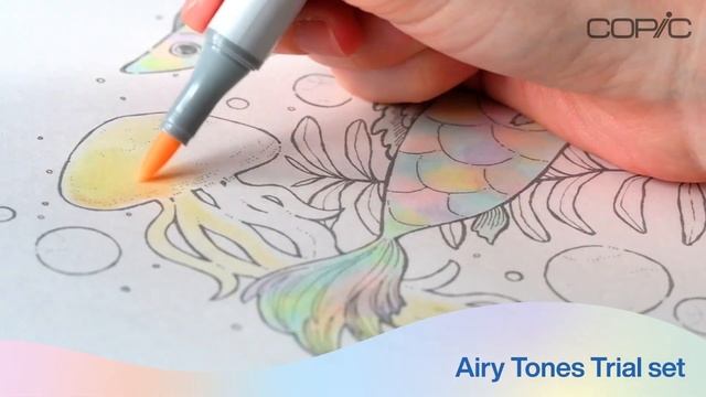 【New product】Limited-edition Copic Sketch 6+1 Sets смотреть онлайн