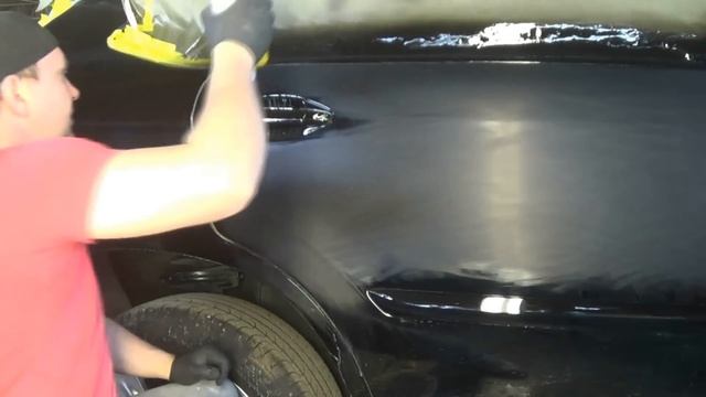 Полировка чёрного авто смотреть онлайн
