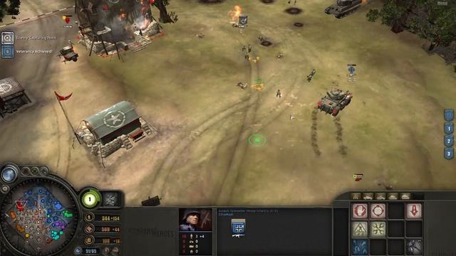 Company Of Heroes Panzer Elite 4vs 4 Toughest Game Ever смотреть онлайн