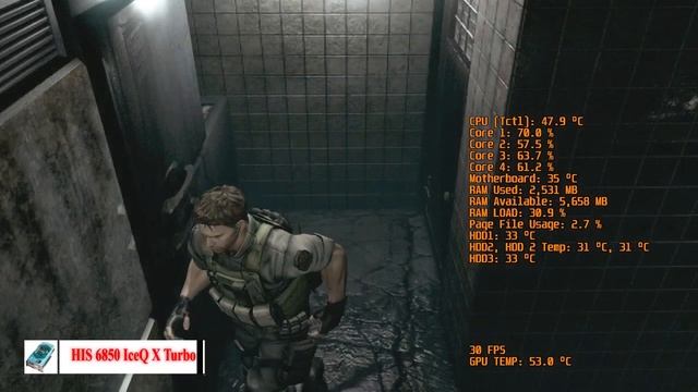 QuadCore AMD Athlon II X4 630 Resident Evil Remaster Poziom Hard смотреть онлайн