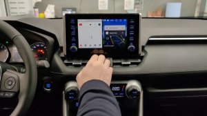 Дооснащение штатной магнитолы Toyota Rav4 2020г.