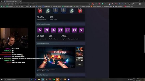 the most insane steam profile ever
