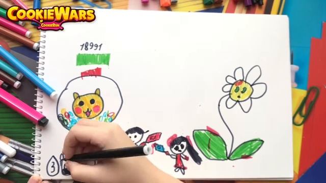 ЛЮБЛЮ РИСОВАТЬ №9. COOKIE WARS смотреть онлайн