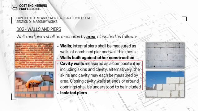 How To Prepare Masonry Works BOQ In Accordance With POMI