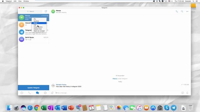 How to Clear Chat History in Telegram 2020 | How to Delete Chat History in Telegram 2020 смотреть онлайн