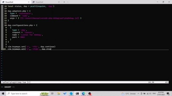How to install debugger with Neovim and debug (PHP in this video)