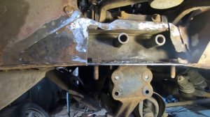 Ремонт переднего лонжерона на Нива 2121