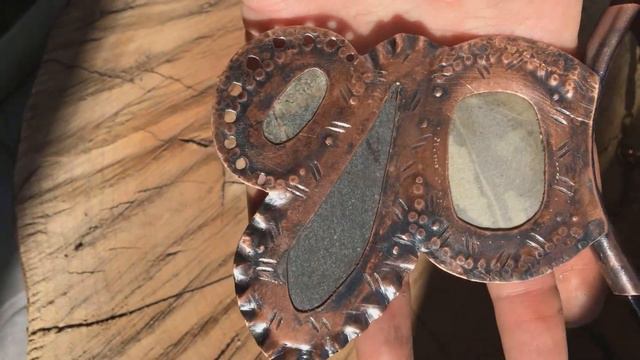 Демонстрация медного кулона . смотреть онлайн