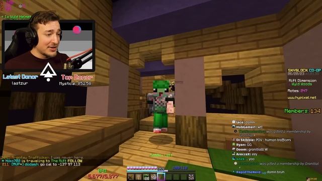 Entering the RIFT (Hypixel SkyBlock) смотреть онлайн
