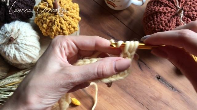 Вяжем тыкву крючком смотреть онлайн