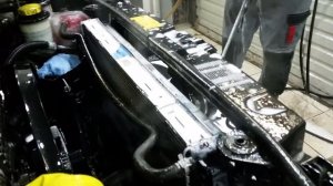 Мойка радиаторов без снятия.