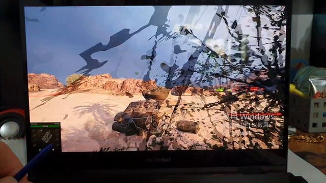 World of TANKs on ASUS ZenBook Flip S UX371EA смотреть онлайн