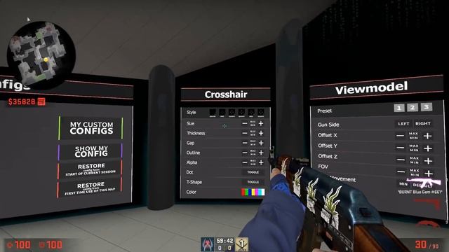 CS:GO - How To Set Up The PERFECT CONFIG! (Crosshair, Viewmodel and Sens) смотреть онлайн