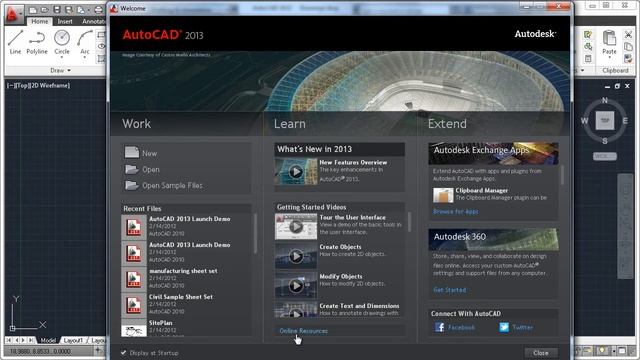Introduction to AutoCAD 2013 смотреть онлайн