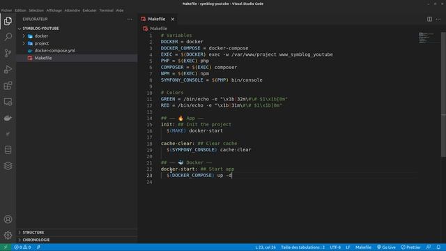 ? Un blog de A à Z en #Symfony 6 - #Makefile : Comment s'en servir pour Symfony - 004 смотреть онлайн