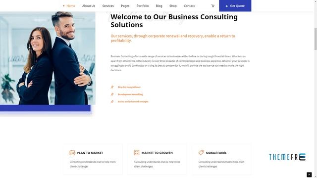 Fahbiz - Finance and Business Consulting WordPress Theme Ambrose смотреть онлайн