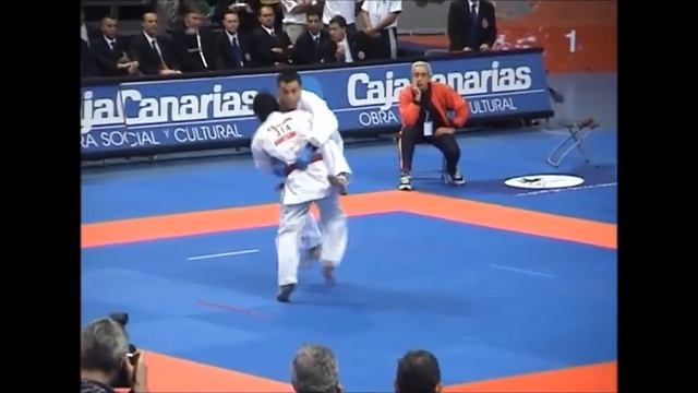 40th european champioship karate final Rafael Aghayev-Ivan Leal Reglero 2005 смотреть онлайн
