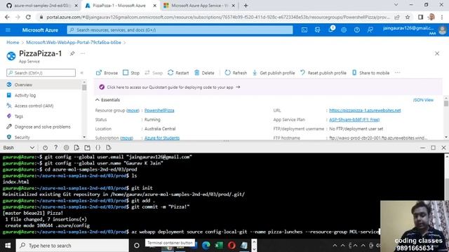 How to deploy files to Microsoft Azure App service web using GitHub смотреть онлайн
