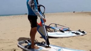 Урок «Водный Старт» - Обучение виндсёрфингу - Школа виндсёрфинга «Windsurf Russian Camps»