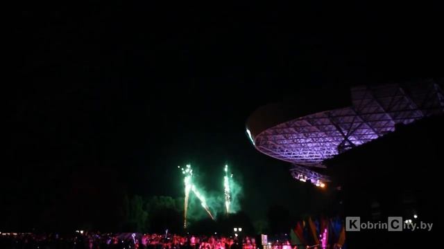 Фейерверк День города Кобрин 2021 смотреть онлайн