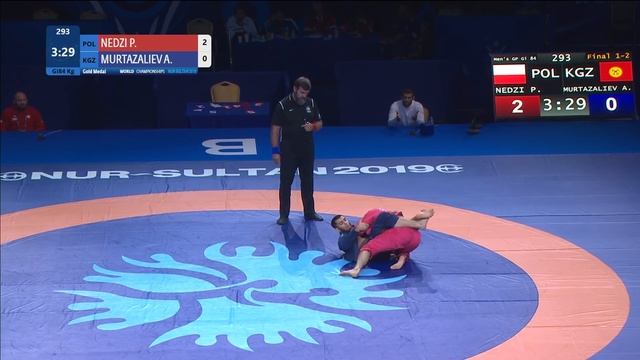 GOLD Men's GP Gi - 84 Kg: P. NEDZI (POL) V. A. MURTAZALIEV (KGZ)