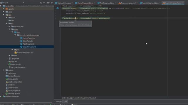 BottomNavigationView With Fragments - Android Tutorial смотреть онлайн