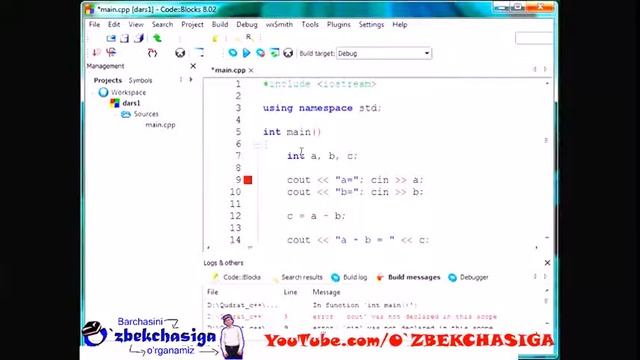 2-dars | C++ dasturash tili | Darslik | Qudrat Abdurahimov | O'zbekchasiga смотреть онлайн