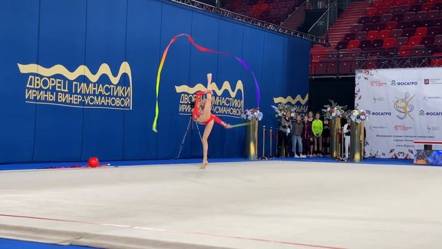 Sofia Lantsova Ribbon Junior Moscow Championship 2023