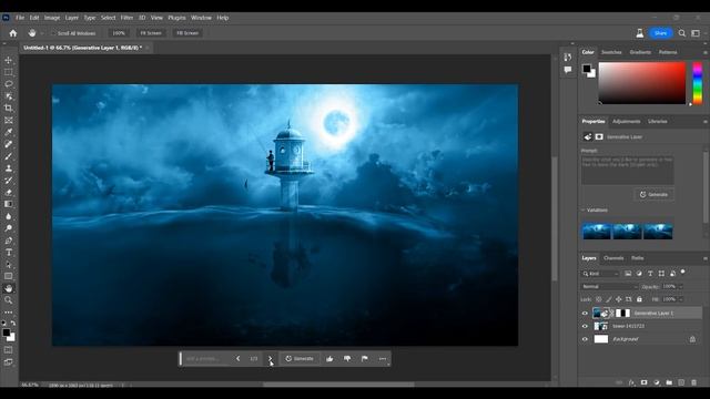 ADOBE Photoshop AI : Generative Fill with Photoshop Beta install смотреть онлайн