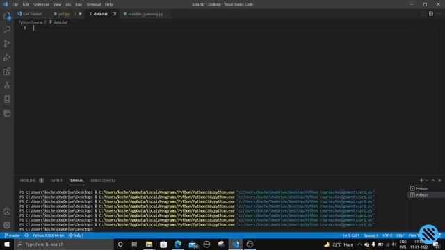 PROJECT - 3 (LOG IN PAGE WITH FILES IN PYTHON) смотреть онлайн