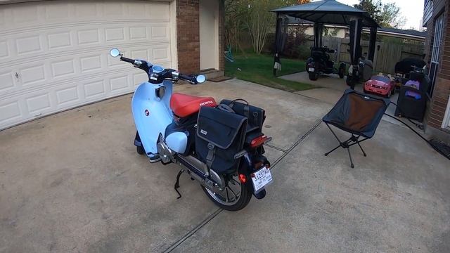 SUPERCUB: 2019 Honda Super Cub C125 - Rear Pannier Ideas, CRG Lane-Splitter Mirrors смотреть онлайн