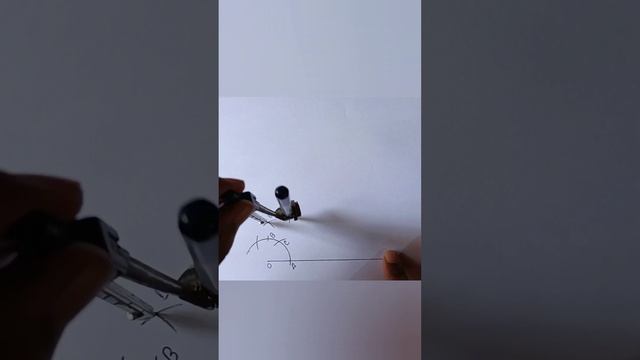 Constract 70° angle by compass with easy method... #learnmath #learnmathwithsubarna смотреть онлайн