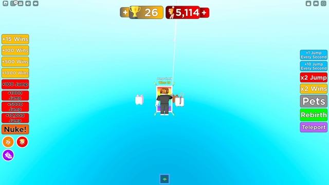 Roblox but You Get +1 Jump Power Every Second!! (ALL LEVELS!!) смотреть онлайн