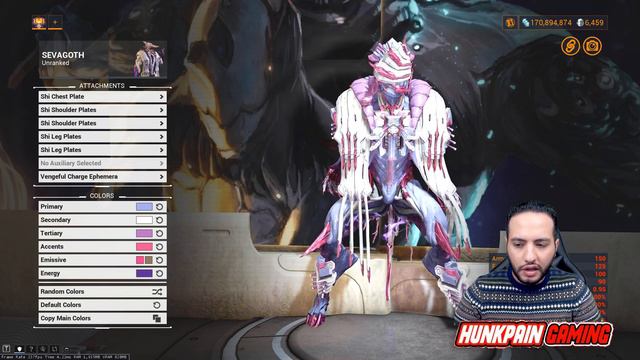 Sevagoth Fashion Frame - Endgame [WARFRAME] смотреть онлайн