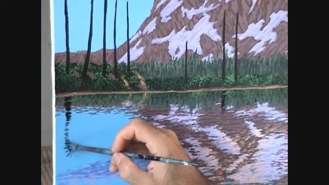 Видео 5 части 17, как рисовать горы и озеро с акрилом смотреть онлайн