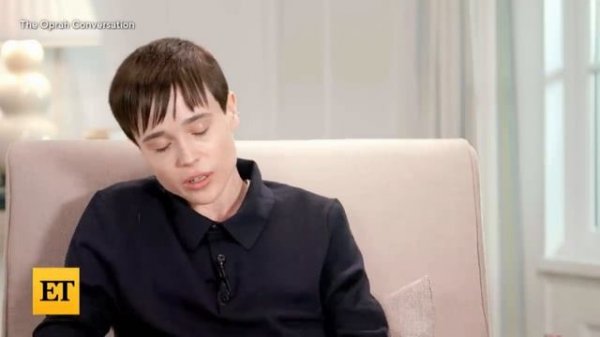 Elliot Page Tears Up Discussing the JOY of His Transition With Oprah Winfrey