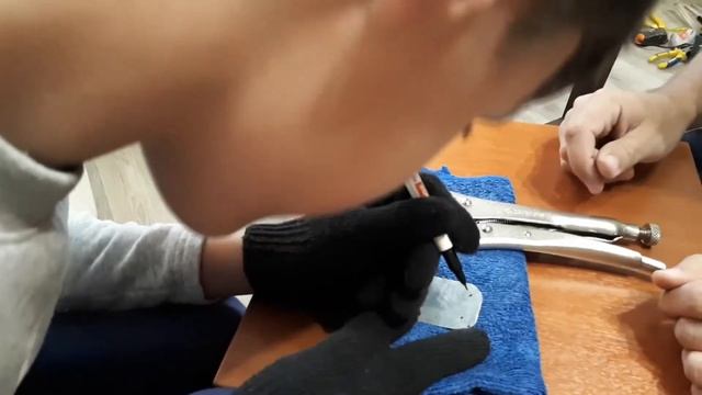 Небольшой ремонт стула