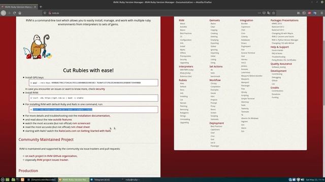 Ruby dasturlash tilini o'rnatish смотреть онлайн