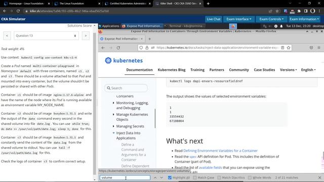 13 - CKA Question 13 Killer Shell смотреть онлайн