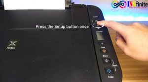 How to Print Nozzle Check on Canon G2010 without Computer | INKfinite