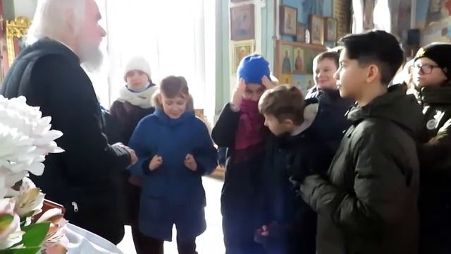 Экскурсия в Смоленском храме г. Ивантеевки для школьников. 16 февраля 2021 г. смотреть онлайн