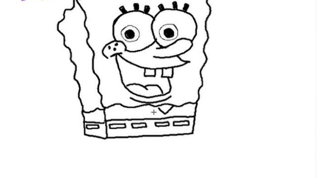 How to Draw SpongeBob SquarePants Easy Step by Step смотреть онлайн