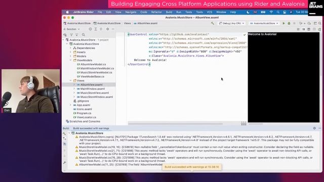 Building Engaging Cross Platform Applications using Rider and Avalonia смотреть онлайн