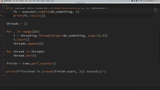 Python Threading Tutorial: Run Code Concurrently Using the Threading Module смотреть онлайн