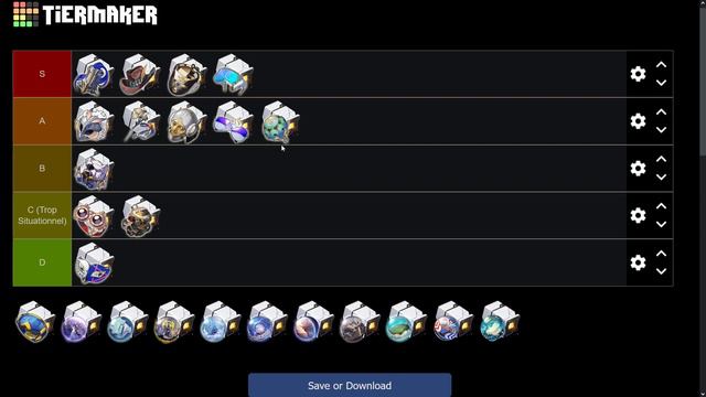 TIER LIST Reliques en 1.2 ! Les sets GOD TIER et... Les fraudes ! | Honkai Star Rail смотреть онлайн